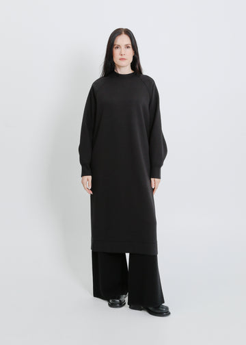 ARIZONA SWEAT DRESS / BLACK