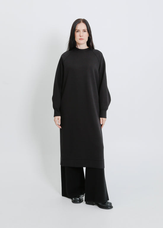 ARIZONA SWEAT DRESS / BLACK
