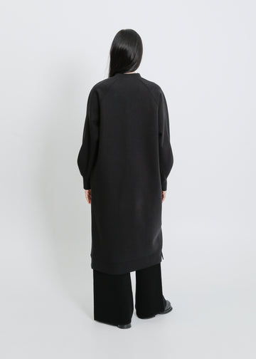 ARIZONA SWEAT DRESS / BLACK