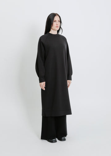 ARIZONA SWEAT DRESS / BLACK