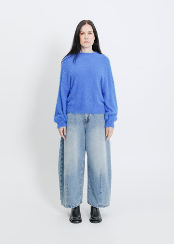 OWYN KNIT SWEAT / BLUE