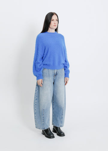 OWYN KNIT SWEAT / BLUE