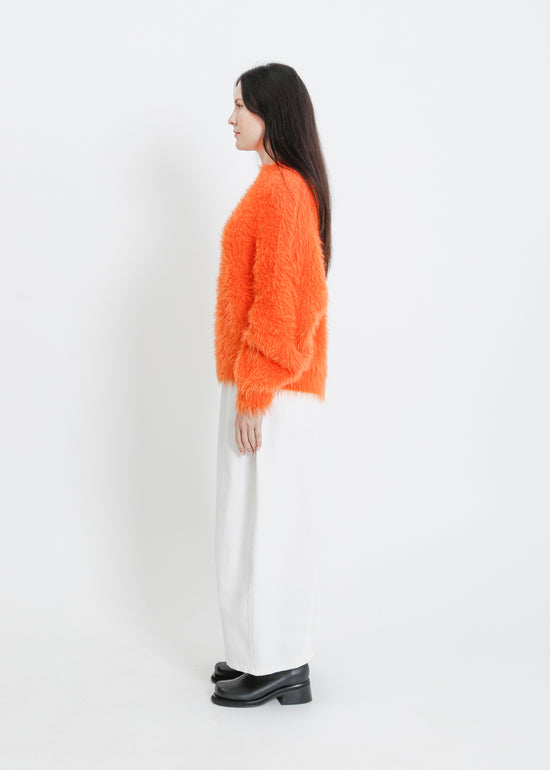 OWYN KNIT SWEAT / ORANGE