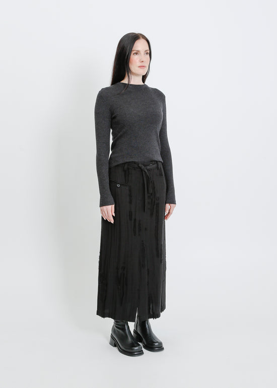 CARLIN SKIRT / BLACK
