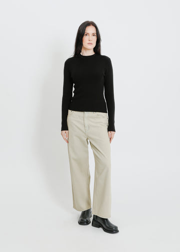 HARTFORD KNIT TOP / BLACK