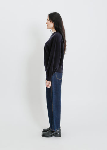 OWYN KNIT SWEAT / NAVY