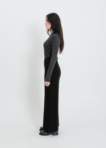 SERENA KNIT PANT / BLACK