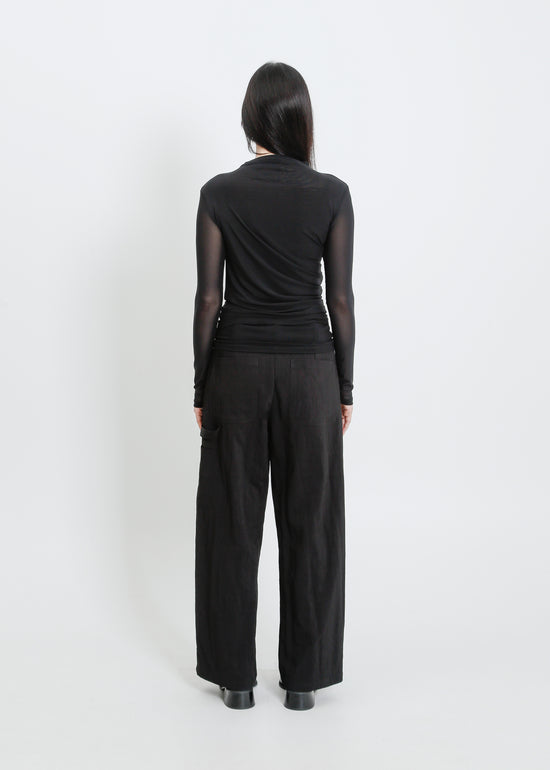 LINCOLN TOP / BLACK