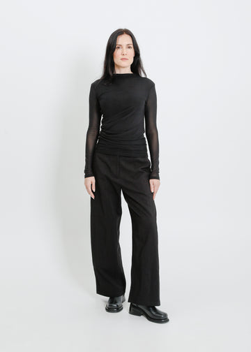 LINCOLN TOP / BLACK