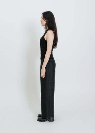 FLORIDA KNIT TANK / BLACK