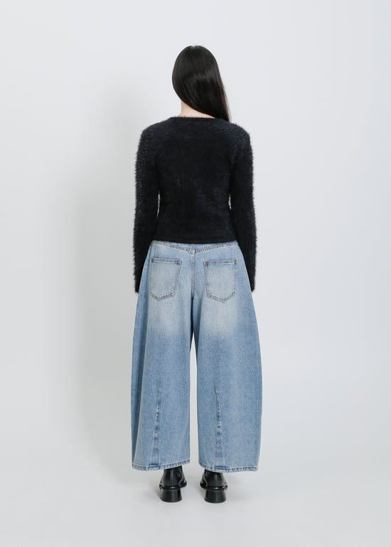 LILY KNIT CARDI / ONYX