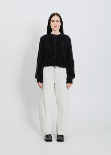 GRACIE KNIT CARDI / ONYX