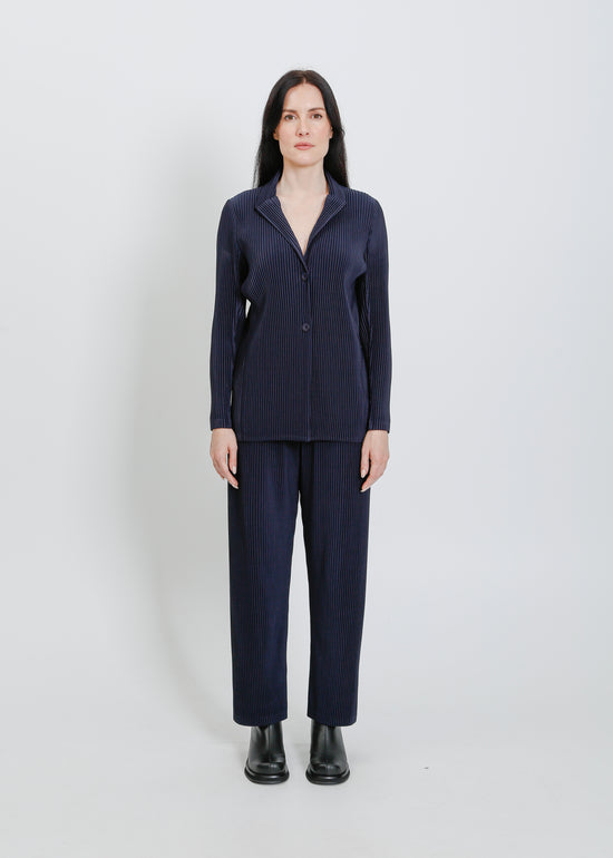 ROMEO PLEAT PANT / NAVY