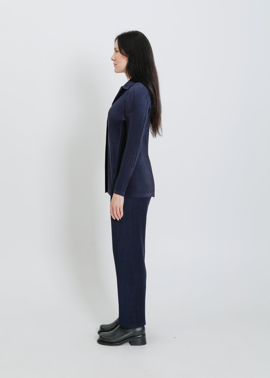 ROMEO PLEAT PANT / NAVY