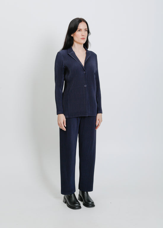 ROMEO PLEAT PANT / NAVY