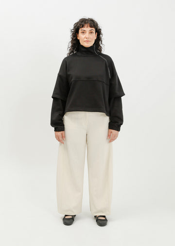 Carmine Sweat / Black