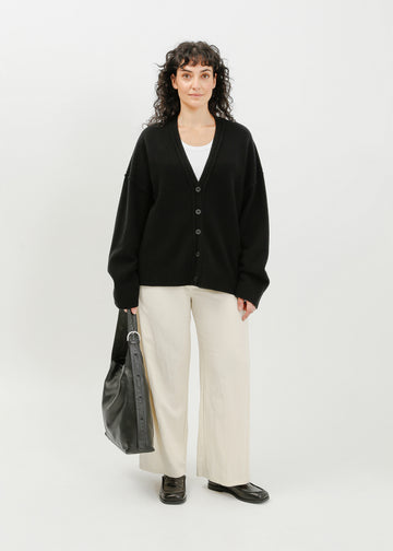Leroy Knit Cardi / Black