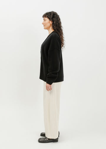 Leroy Knit Cardi / Black