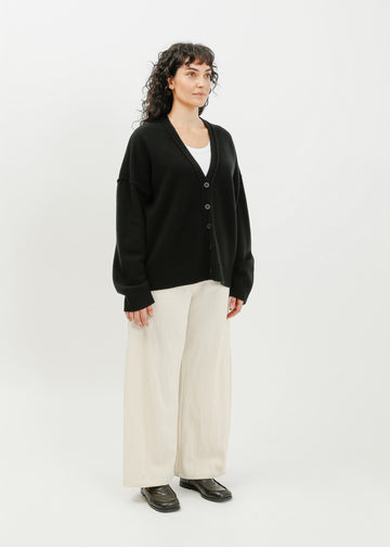 Leroy Knit Cardi / Black