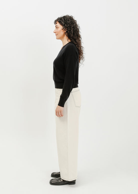 Nicolas Knit Top / Black