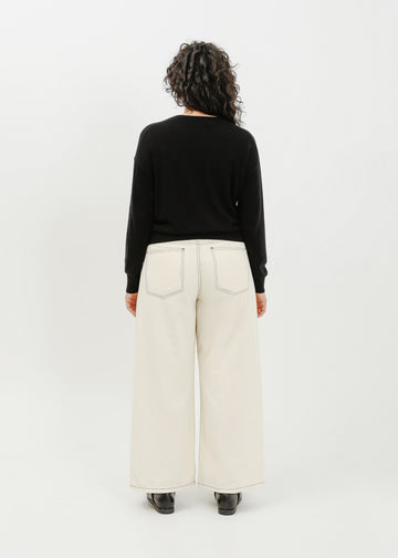 Nicolas Knit Top / Black