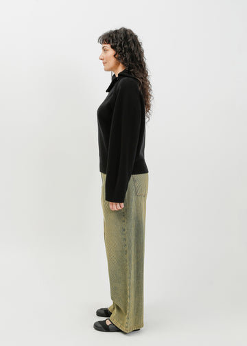 Alia Knit Sweat / Black