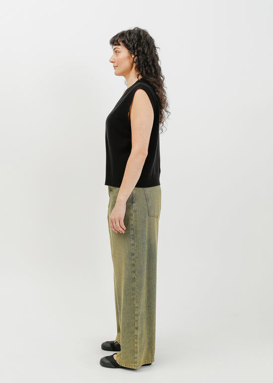 Zadie Knit Vest / Black