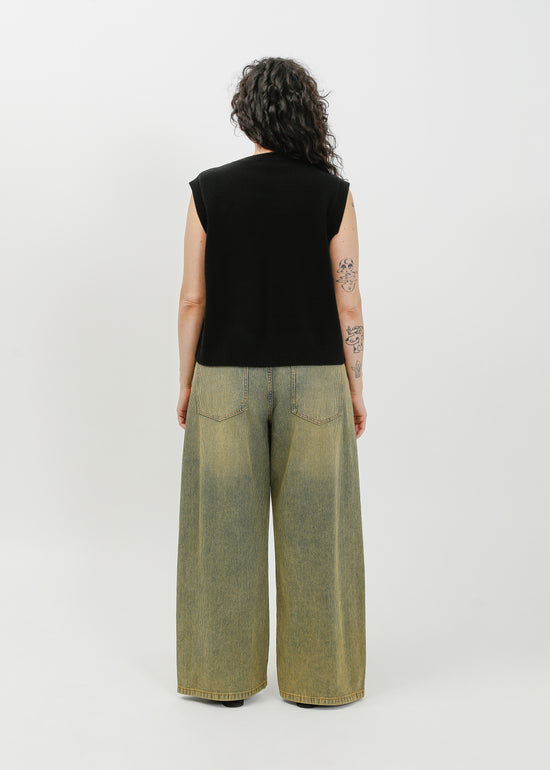 Zadie Knit Vest / Black