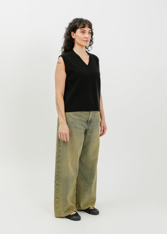 Zadie Knit Vest / Black