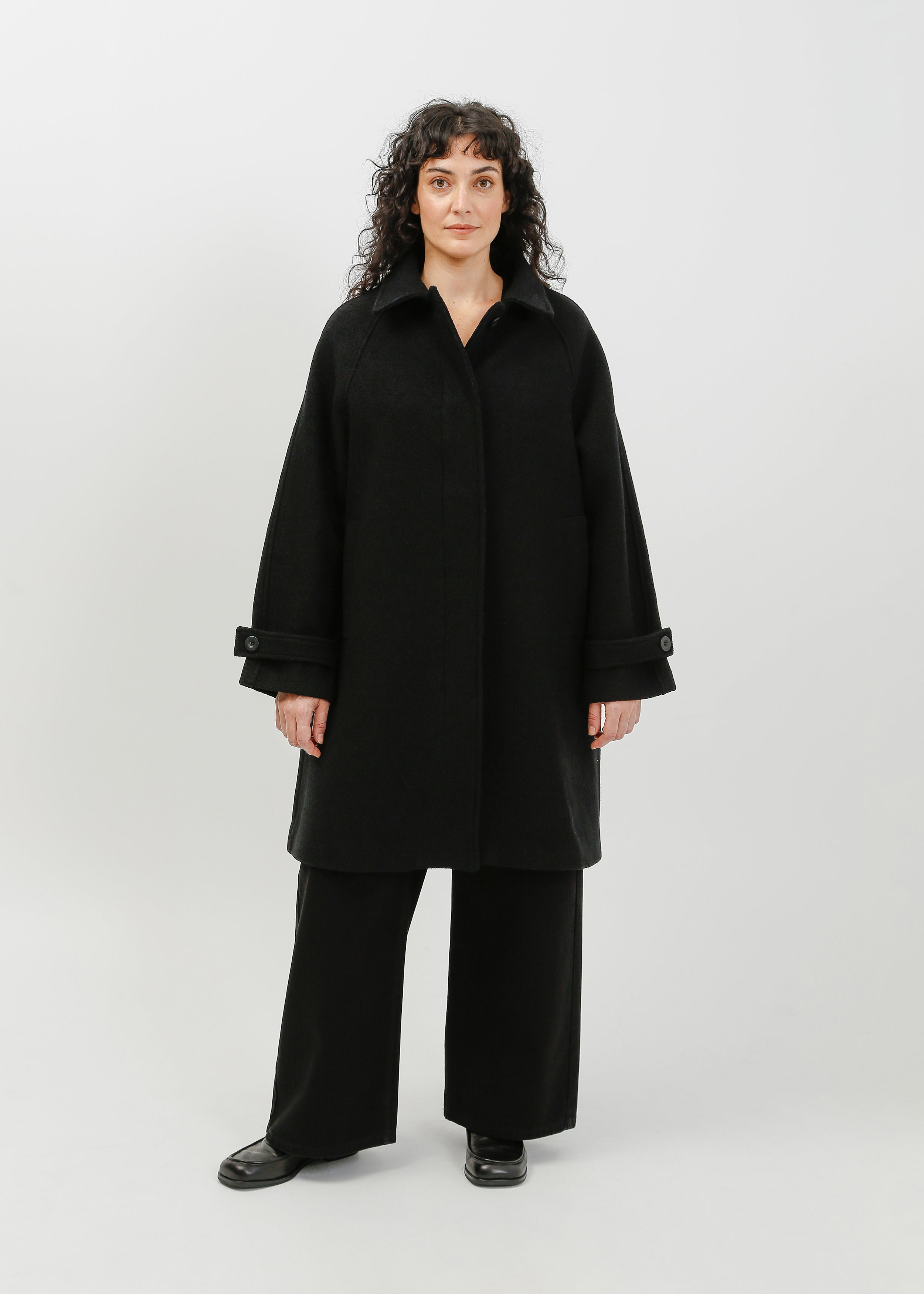 Saskia Coat / Black | ALPHA60