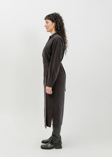 Vala Wrap Dress / Black