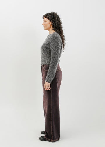 Lily Knit Cardi / Charcoal