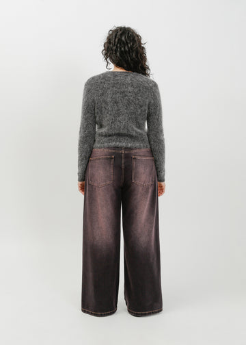 Lily Knit Cardi / Charcoal