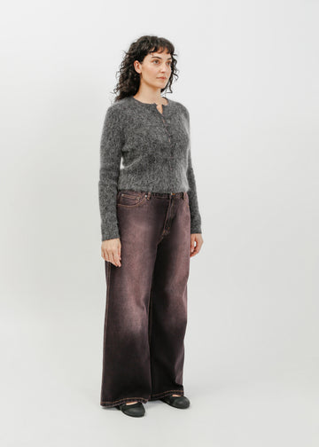 Lily Knit Cardi / Charcoal