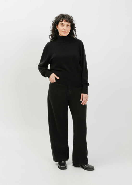 Benson Knit Top / Black