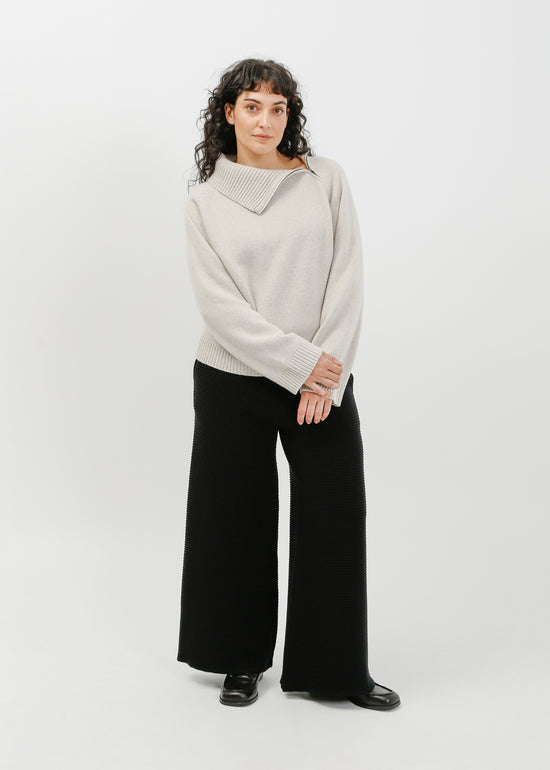 Alia Knit Sweat / Taupe Marle