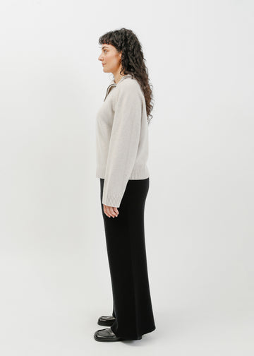 Alia Knit Sweat / Taupe Marle