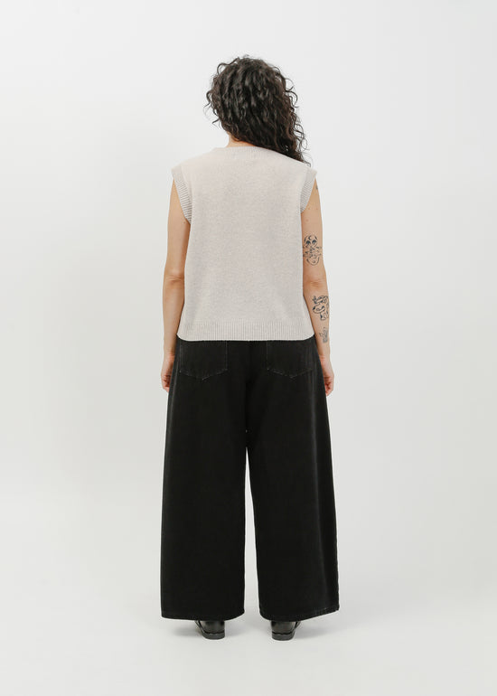 Zadie Knit Vest / Taupe Marle
