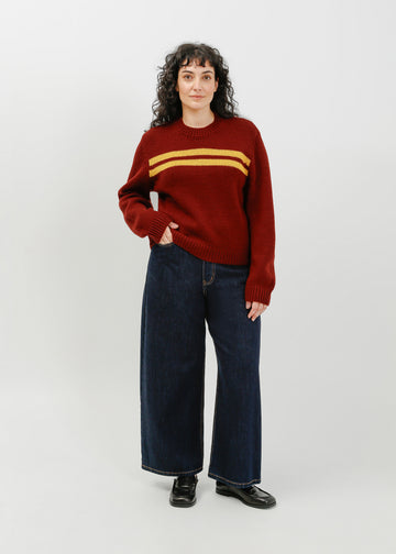 Waylen Knit Sweat / Pinot-Chartruese