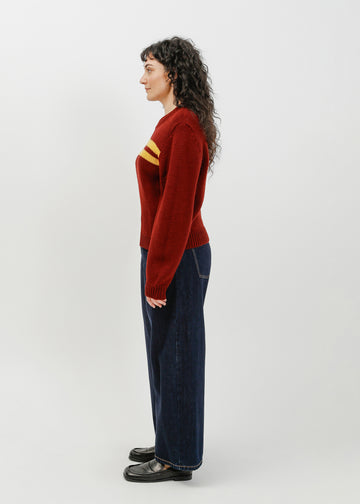 Waylen Knit Sweat / Pinot-Chartruese