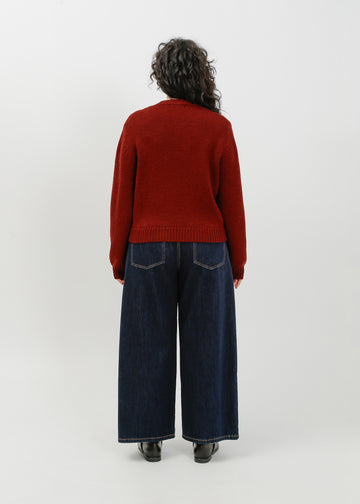 Waylen Knit Sweat / Pinot-Chartruese