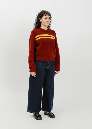 Waylen Knit Sweat / Pinot-Chartruese