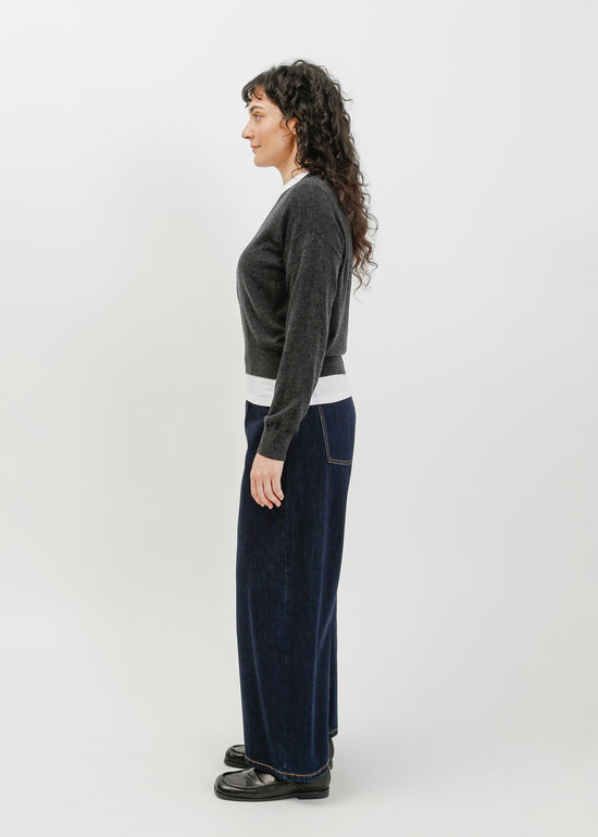 Nicolas Knit Top / Charcoal