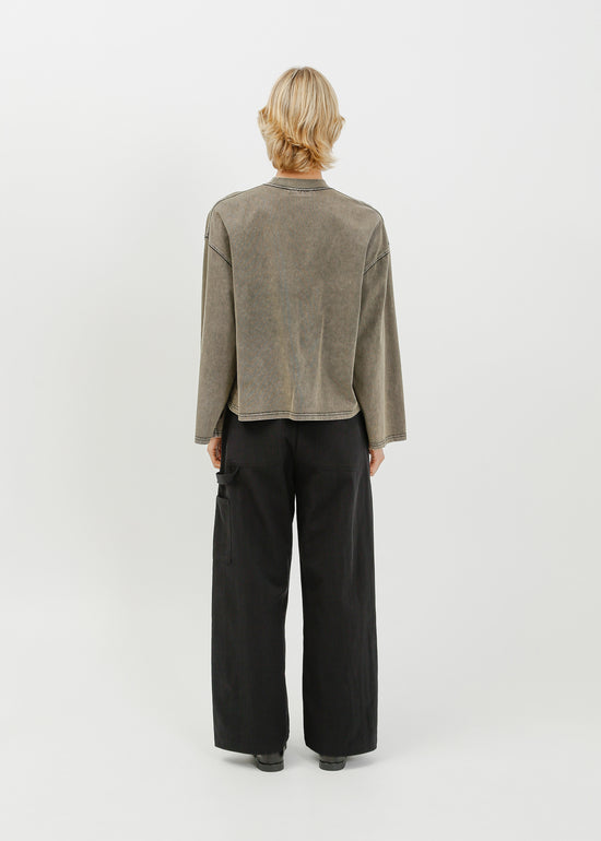 Weaver Long Sleeve Tee / Stone