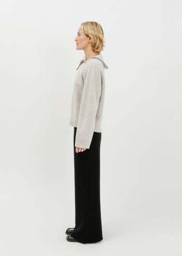 Alia Knit Sweat / Taupe Marle