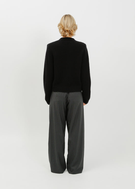 Waylen Knit Sweat / Black