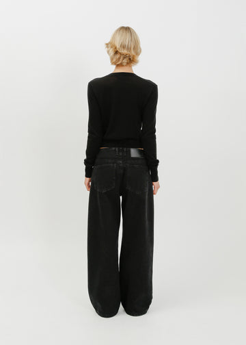 Rafi Knit Cardi / Black