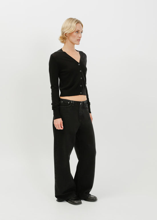 Rafi Knit Cardi / Black