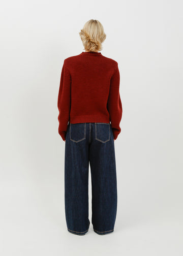 Waylen Knit Sweat / Pinot-Chartruese