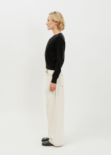 Nicolas Knit Top / Black